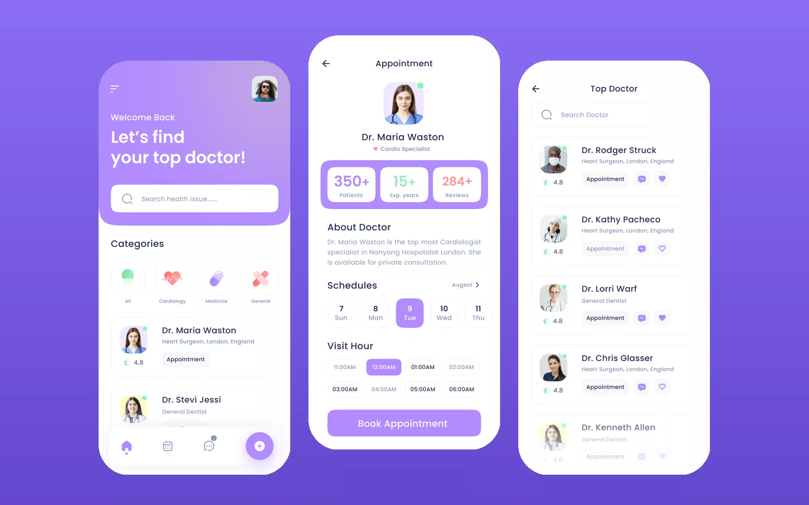Medica — Doctor Appointment App
